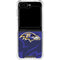 NFL Baltimore Ravens Double Vision Galaxy Z Flip6 Clear Case
